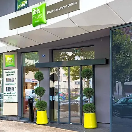 Hotel Ibis Styles Avenue Du Rhin Straatsburg